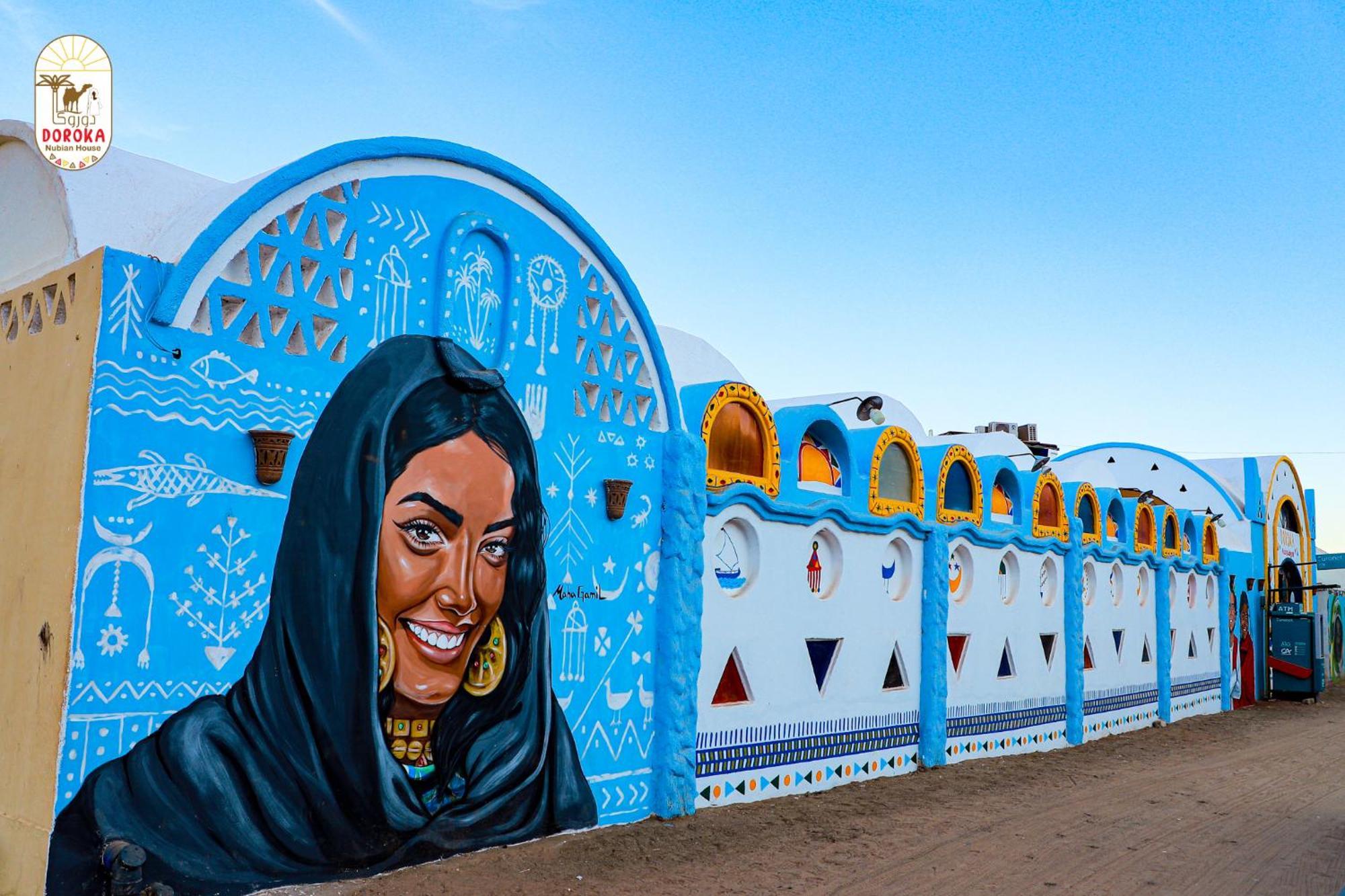 Doroka Nubian House Hostel Aswan Buitenkant foto