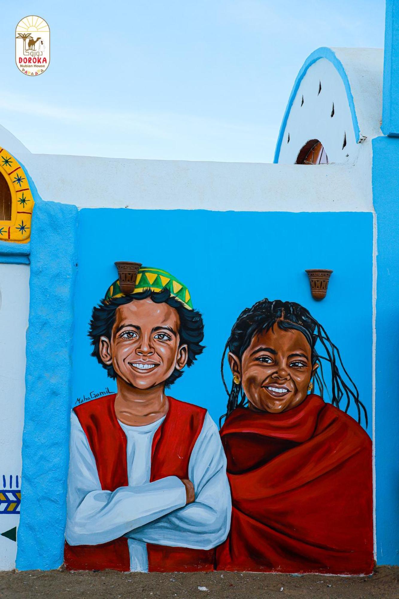 Doroka Nubian House Hostel Aswan Buitenkant foto