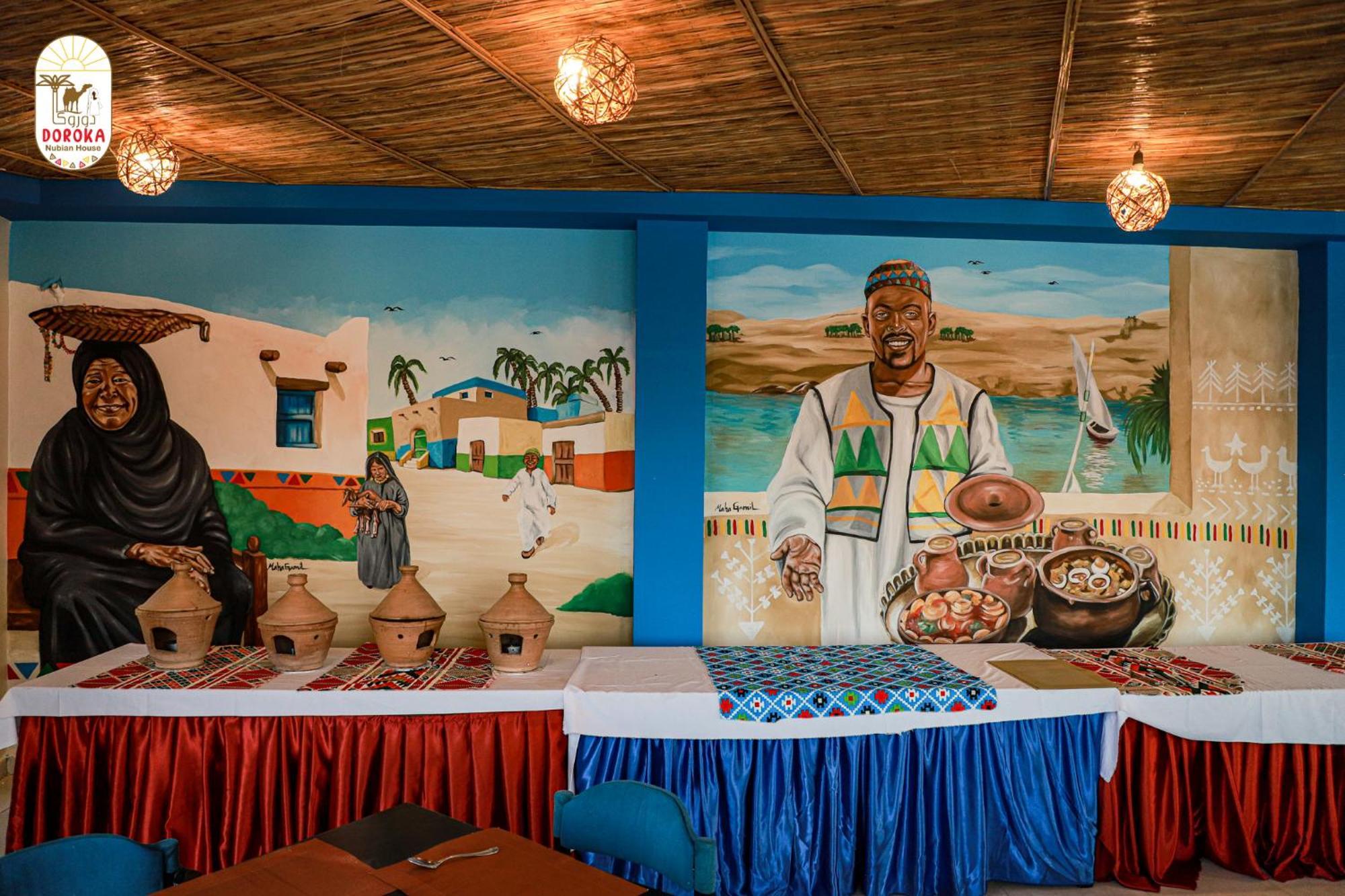 Doroka Nubian House Hostel Aswan Buitenkant foto