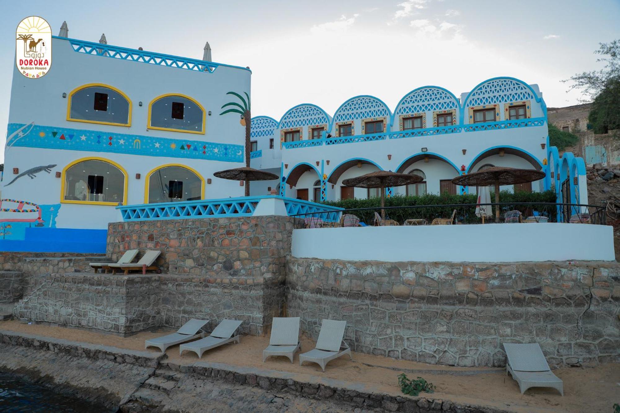 Doroka Nubian House Hostel Aswan Buitenkant foto