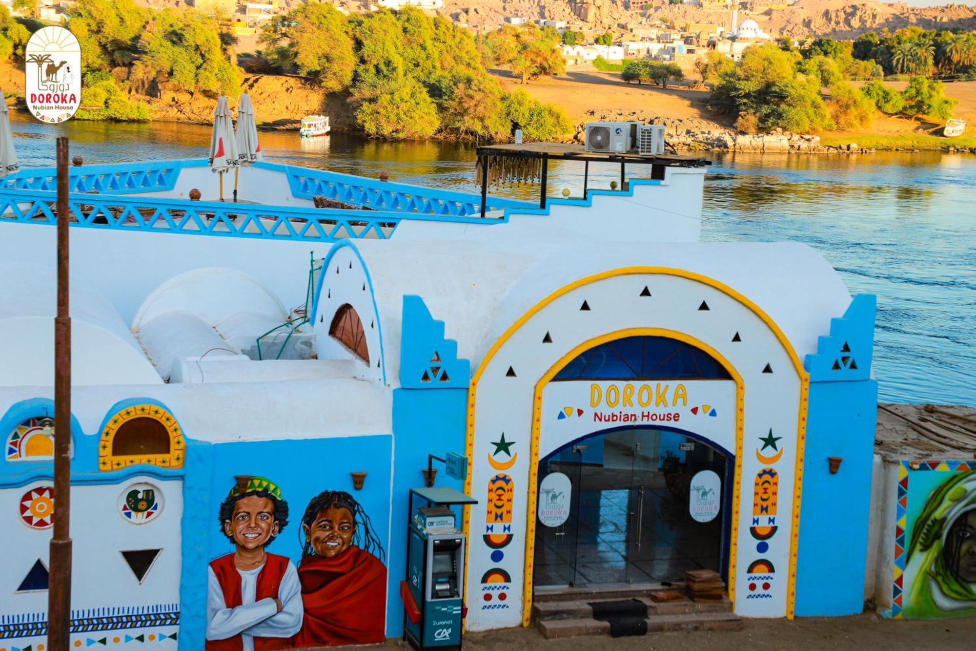 Doroka Nubian House Hostel Aswan Buitenkant foto